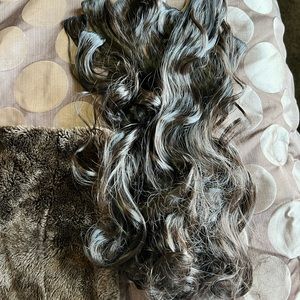 Dark brown extensions